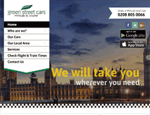 Tablet Screenshot of greenstreetcars.co.uk